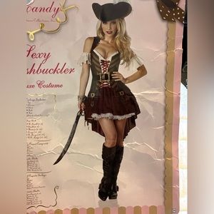 Pirate 🏴‍☠️ costume! Boots size 8 included!